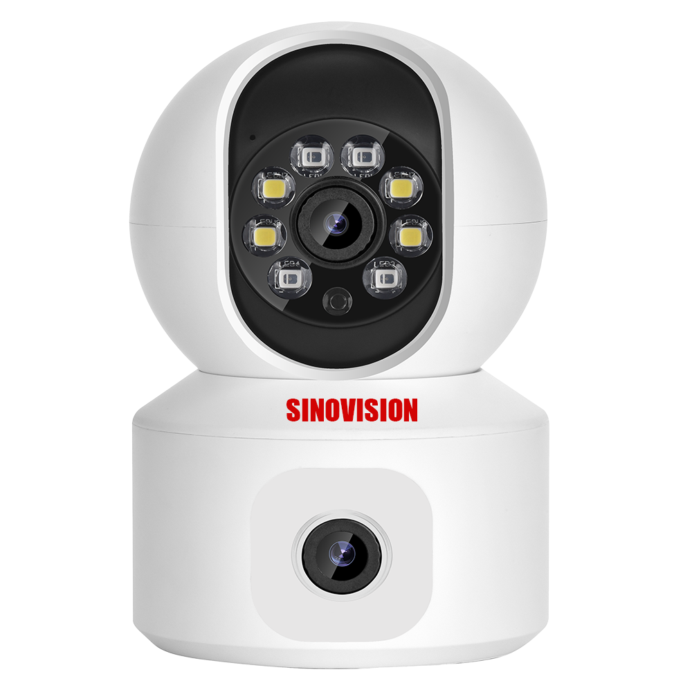 Dual lens Wifi PT Dome Camera