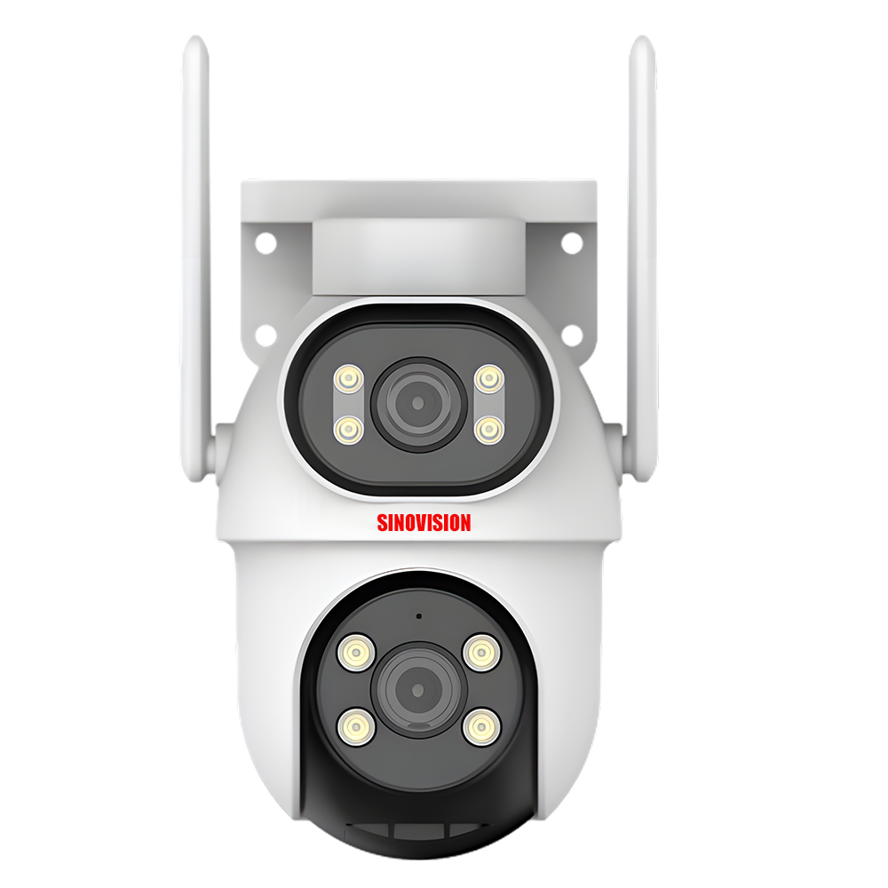 WiFi Dual Lens PTZ Dome Camera