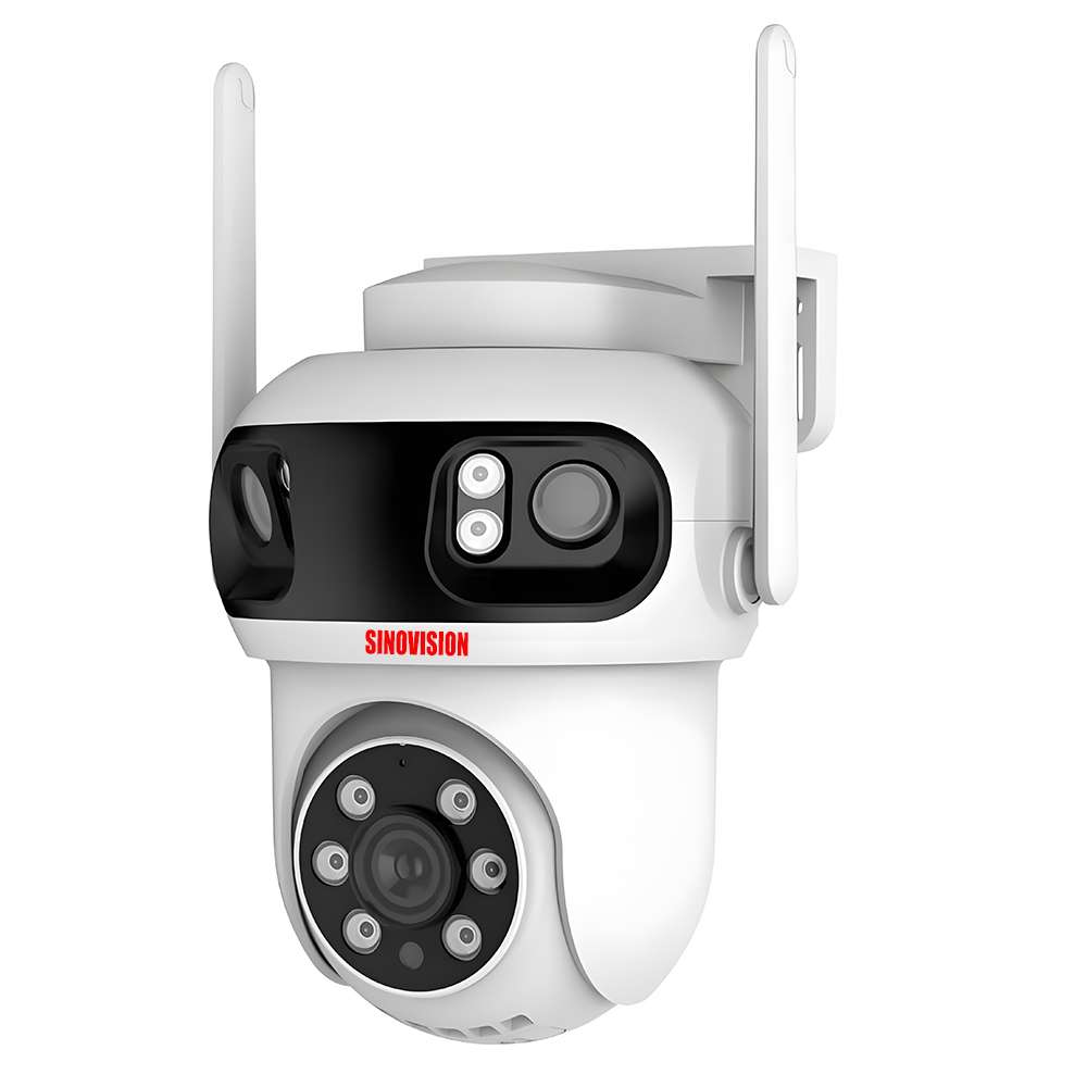Sinovision 3-Lens WiFi PTZ Dome Camera
