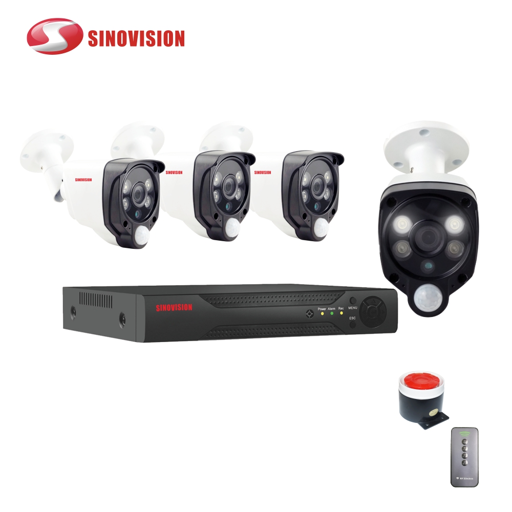 Sinovision 4CH 1080P PIR DVR 套件