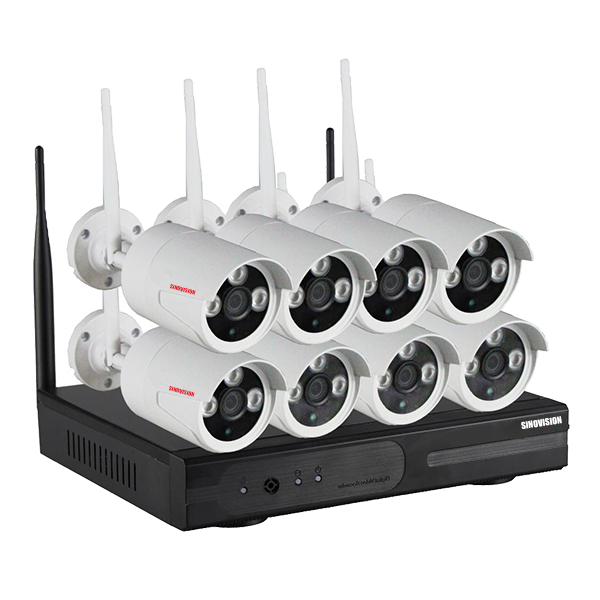 Sinovision 8CH 1080P 无线 NVR KITS
