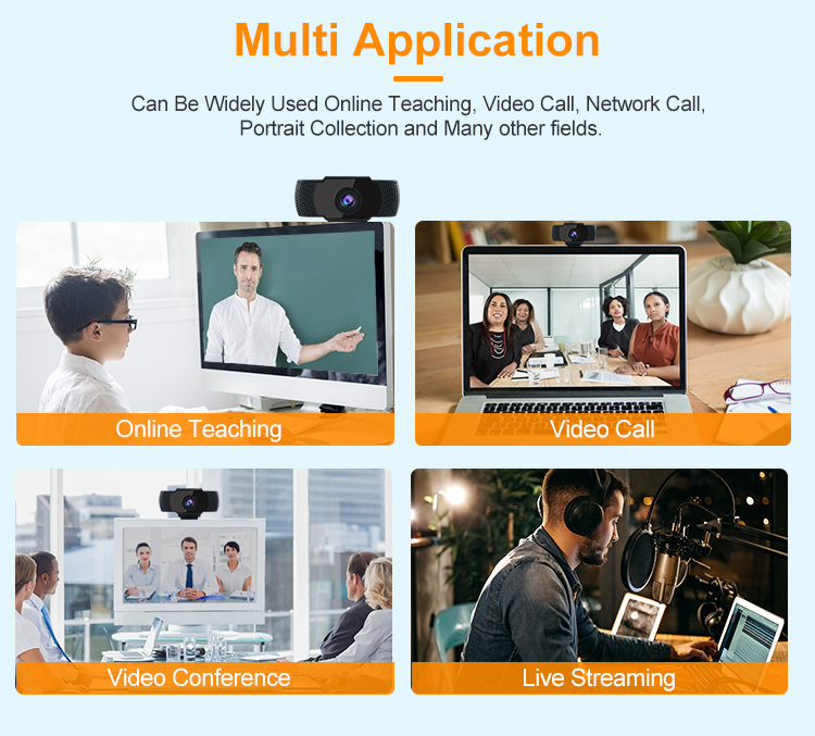 SN-PC03-MF — HD 1080P USB Web Camera, product view 4